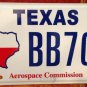 HOUSTON SPACE CENTER NASA AEROSPACE license plate Astronaut Planet Rocket Apollo