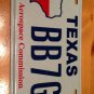 HOUSTON SPACE CENTER NASA AEROSPACE license plate Astronaut Planet Rocket Apollo