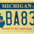 UNITED WE STAND STATES USA PRIDE license plate Vet Support Troops Flag Patriotic