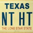 Vanity DON'T HATE license plate Hatred Loathe LOVE Religion Jesus Like Church