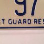 VA USCG Coast Guard license plate Semper Paratus Maritime Coasties #97 Yorktown