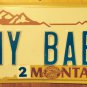 Centennial vanity MY BABY license plate Lover wife Sports Muscle Car Ford Chevy