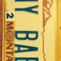 Centennial vanity MY BABY license plate Lover wife Sports Muscle Car Ford Chevy