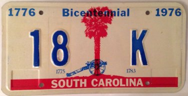 Carolina vanity 18K KARAT Gold Diamond license plate Jewel Bracelet Gem Carat