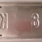 Carolina vanity 18K KARAT Gold Diamond license plate Jewel Bracelet Gem Carat