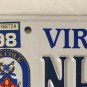 USS COLE vanity AN HONOR license plate Military Family Navy Serve Service Ship