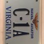 Vanity GRUMMAN C-1A TRADER license plate Aircraft Plane Pilot Navy Aviation TF-1