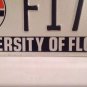 FL UNIVERSITY OF FLORIDA GATORS UF license plate Alberta NCAA Gainesville Gator