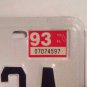 FL UNIVERSITY OF FLORIDA GATORS UF license plate Alberta NCAA Gainesville Gator