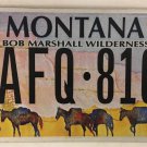 WILDERNESS AREA license plate Horseback riding Fish National Park Trail Hiking