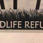 WILDLIFE NATIONAL PARK license plate Wild Animal Sanctuary Migration Grebe Heron