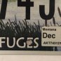WILDLIFE NATIONAL PARK license plate Wild Animal Sanctuary Migration Grebe Heron