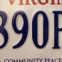 DOVE PEACE BUILDING license plate War Pacifism Bird 1390 PS Love Violence Crime