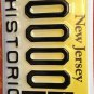 New Jersey HISTORIC MOTORCYCLE license plate sample classic bike rod Harley BMW