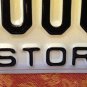 New Jersey HISTORIC MOTORCYCLE license plate sample classic bike rod Harley BMW