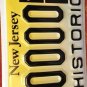 New Jersey HISTORIC MOTORCYCLE license plate sample classic bike rod Harley BMW
