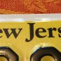 New Jersey HISTORIC MOTORCYCLE license plate sample classic bike rod Harley BMW