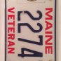 U.S. NAVY VETERAN license plate Military Seaman Reserve USN Squid Sailor Swabbie