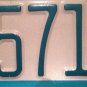 SMOKIES National Parks license plate Abrams Grotto Rainbow Falls Ramsey Cascades