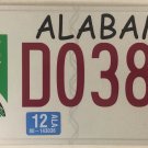 AL PLAY TENNIS license plate US Open Court Player Racket Sport USTA ball WTA Ace