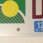 AL PLAY TENNIS license plate US Open Court Player Racket Sport USTA ball WTA Ace