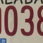 AL PLAY TENNIS license plate US Open Court Player Racket Sport USTA ball WTA Ace
