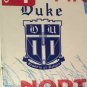 DUKE UNIVERSITY license plate NCAA Basketball BLUE DEVILS March Madness Durham