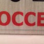 PALINDROME SOCCER Association #616 license plate Play Dribble European Football