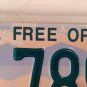 Wildlife MOOSE license plate Wild Animal Nature National Park Elk Orignal Élan