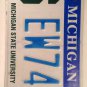 MICHIGAN STATE UNIVERSITY SPARTANS license plate College MSU NCAA March Sparty