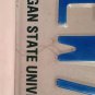 MICHIGAN STATE UNIVERSITY SPARTANS license plate College MSU NCAA March Sparty