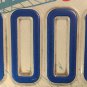 Carolina PRINCE HALL FREE MASON license plate single Digit 6 PHA Shriner Lodge