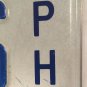 Carolina PRINCE HALL FREE MASON license plate single Digit 6 PHA Shriner Lodge