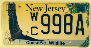Wildlife Bald Eagle license plate National Park Nature Wild Animal Environment