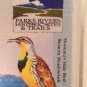 WILDLIFE MEADOWLARK bird license plate National Park Wild Flower animal Flowers