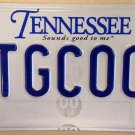 Tennessee vanity HEATinG COOL license plate Air Conditioning Plumber Cooling TN