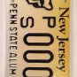 New Jersey PENN STATE UNIVERSITY license plate PSU Littany Lions Lion NCAA PA NJ