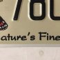 WILDLIFE BUTTERFLY license plate insect caterpillar Papillon Wild Animal Flower