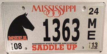 EQUINE Association license plate Pet Animal Horse Equestrian Thoroughbred Pony