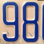 Vanity GMS GM SIERRA 1980 license plate General Motors Car Auto GMC Grande truck