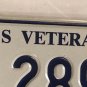 Louisiana U.S. ARMY USA VETERAN license plate Military Infantry Foot Soldier Vet