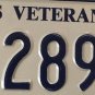 Louisiana U.S. ARMY USA VETERAN license plate Military Infantry Foot Soldier Vet