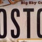 Vanity BOSTON license plate New England Mass Patriots Red Sox Celtics Bruins BU