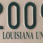 SOUTHEASTERN LOUISIANA University SLU College license plate Roomie Lions Hammond