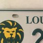 SOUTHEASTERN LOUISIANA University SLU College license plate Roomie Lions Hammond