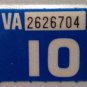 VA TRADE UNION LABOR AFL CIO license plate Minimum Wage Worker rights bargaining