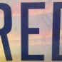 Vanity SASSY RED license plate Ferrari color car Ford Chevy Buick Dodge BMW Audi