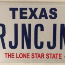 UNIVERSITY LOUISIANA LAFAYETTE vanity RAGIN CAJUN license plate Football Cayenne