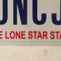 UNIVERSITY LOUISIANA LAFAYETTE vanity RAGIN CAJUN license plate Football Cayenne