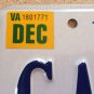 NRA NATIONAL RIFLE vanity CASULL license plate Deer Hunt Gun Firearm Rifle Arms